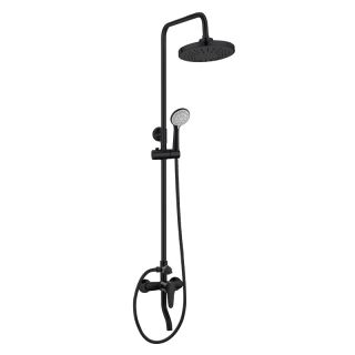 Душевая система OneLife P01-911b черный матовый